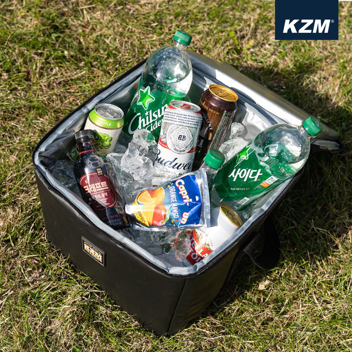 케이지엠 아웃도어(KZM OUTDOOR) 스카디 소프트 쿨러 25L K21T3K07