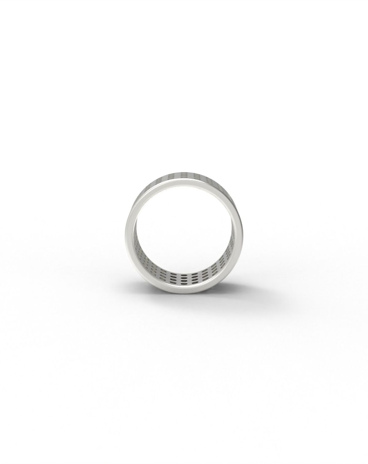 르네오브제(RENEOBJET) WIN CIRCLE RING (4R) [STERLING SILVER] 기하학 디자인 패턴 포인트 925 실버 반지