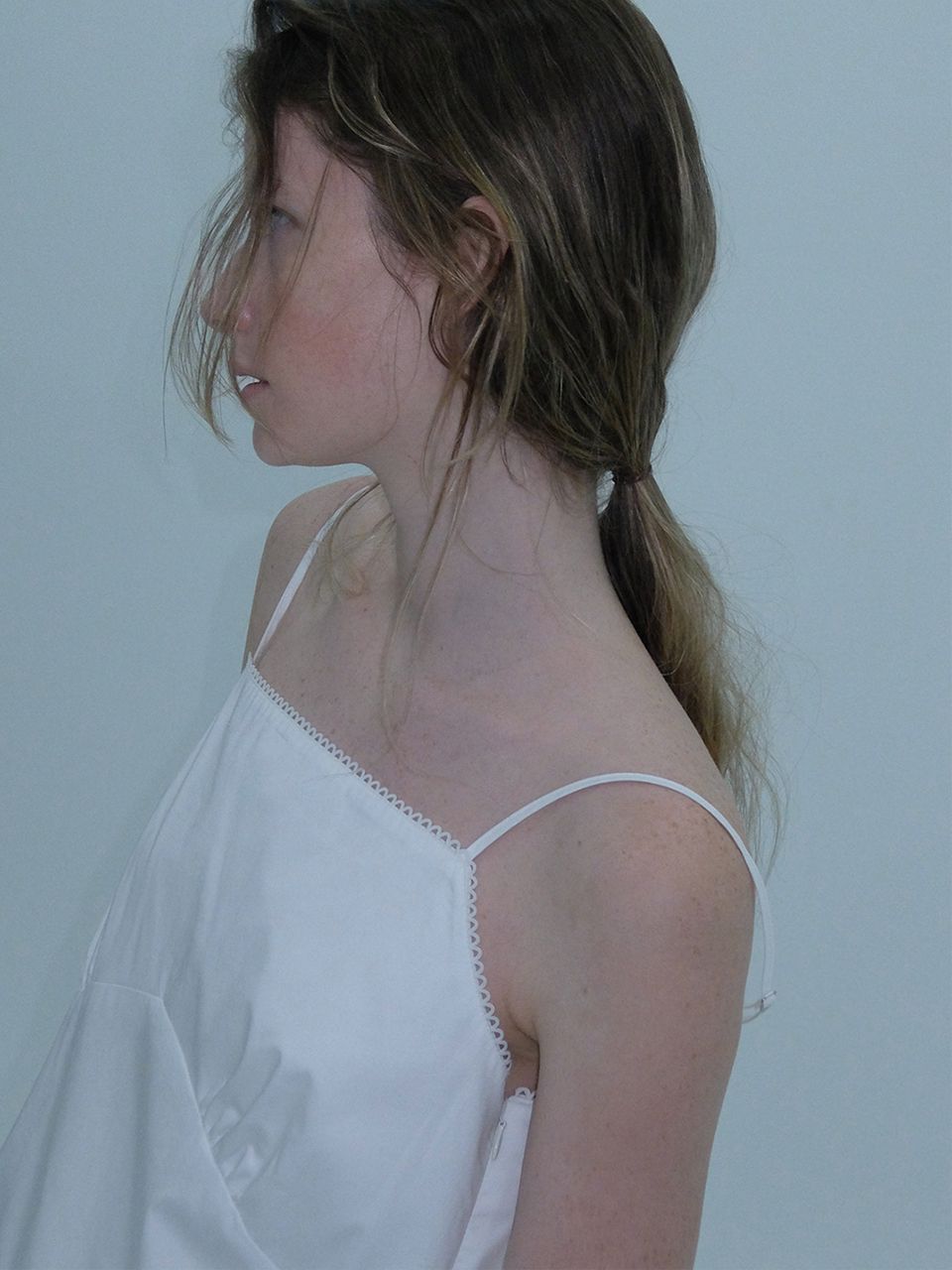 MUSINSA公式 | LLL DESIGN STUDIO 90Sコットンレーススリップドレス_