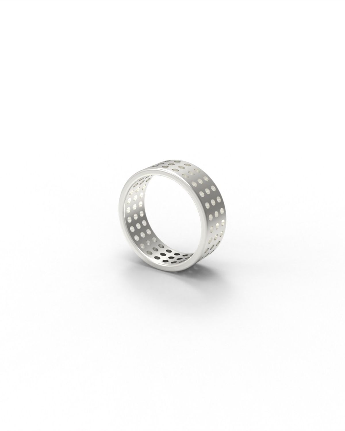 르네오브제(RENEOBJET) WIN CIRCLE RING [STERLING SILVER] 기하학 디자인 패턴 포인트 925 실버 반지