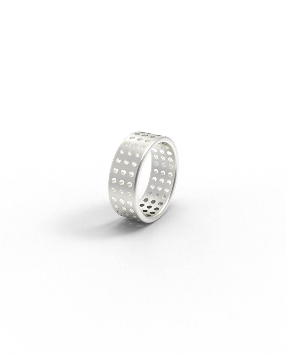 르네오브제(RENEOBJET) WIN CIRCLE RING [STERLING SILVER] 기하학 디자인 패턴 포인트 925 실버 반지