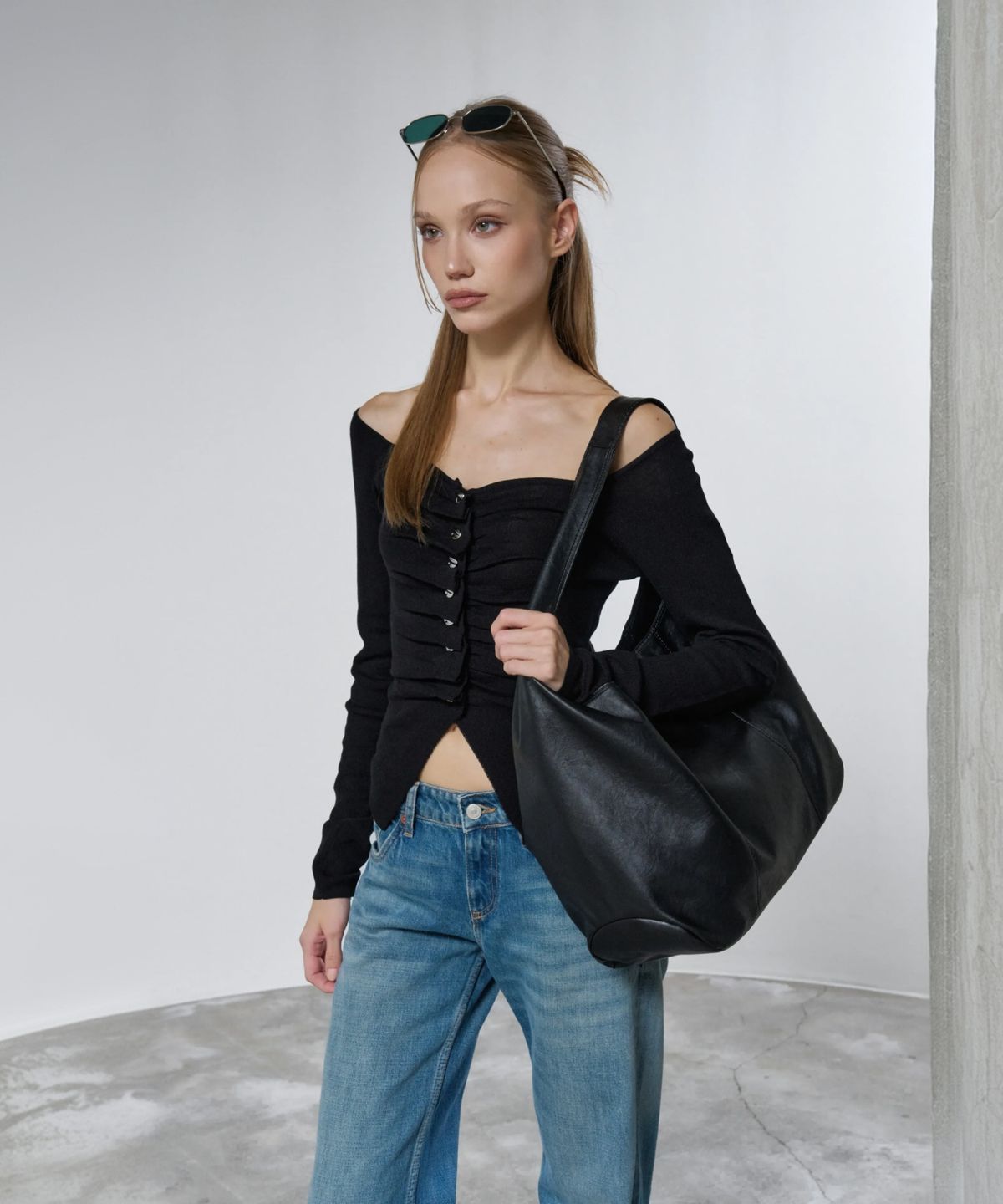 고세(GOCCE) 오브리빅호보백 Aubrey Big Hobo Bag GL256K