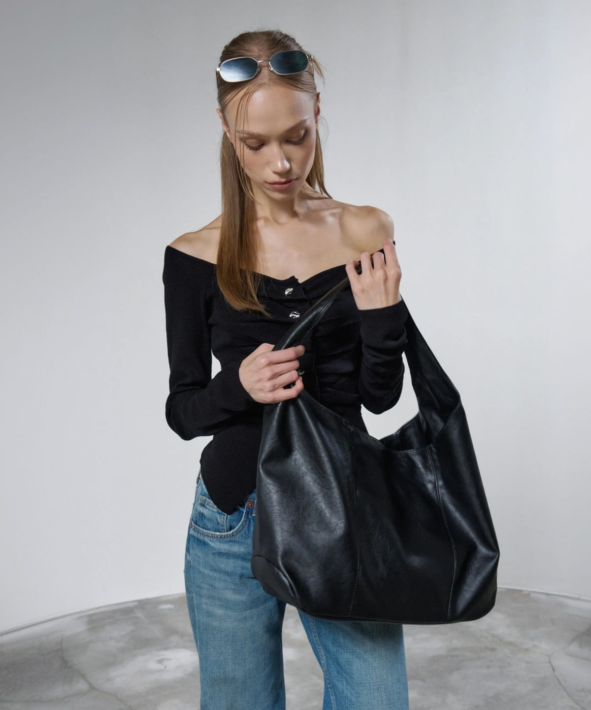고세(GOCCE) 오브리빅호보백 Aubrey Big Hobo Bag GL256K