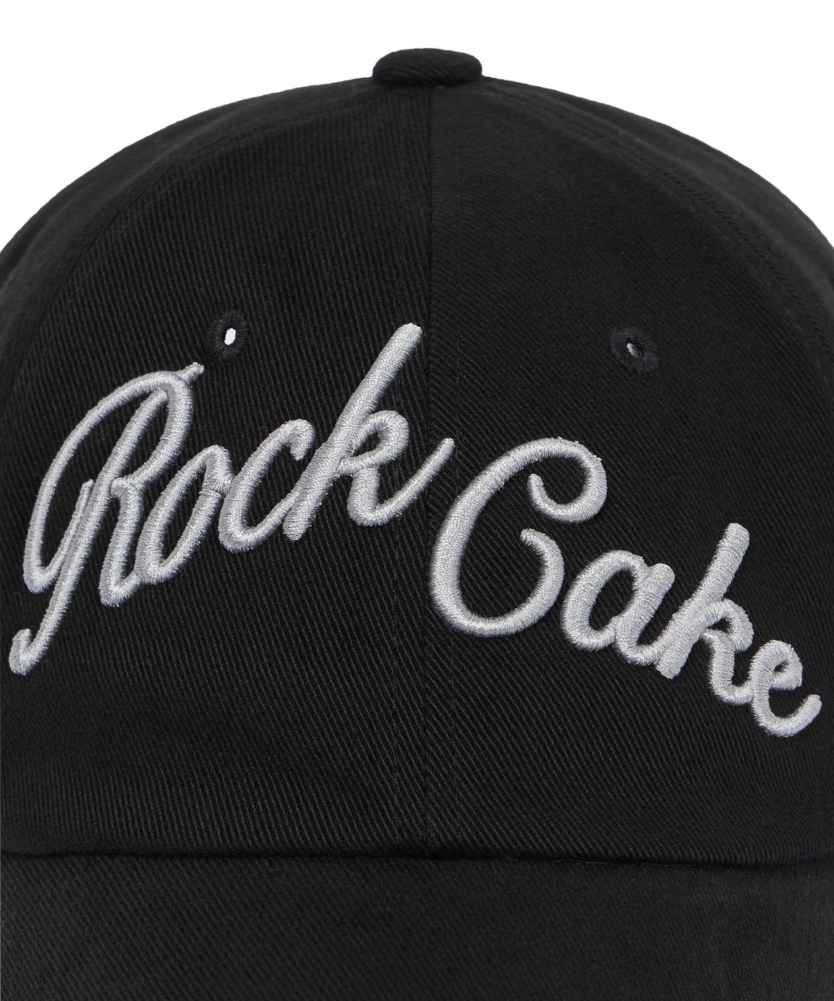 락케이크(ROCKCAKE) Script Pigment Ball Cap - Black