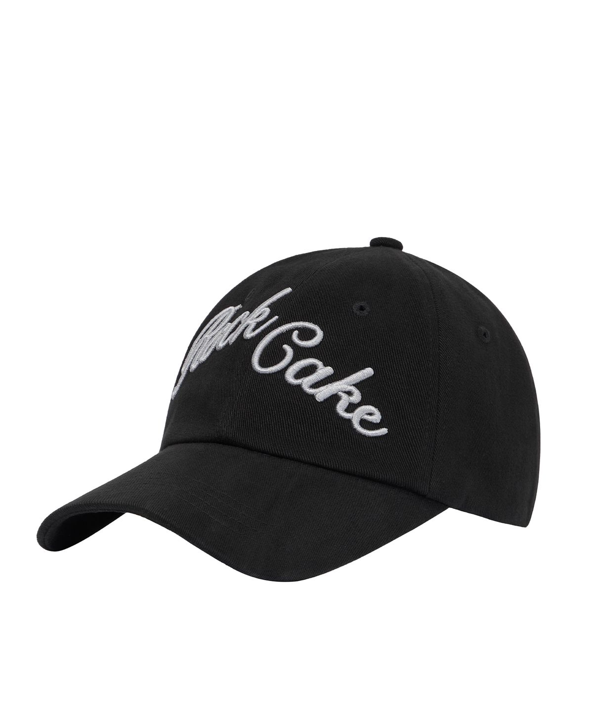 락케이크(ROCKCAKE) Script Pigment Ball Cap - Black