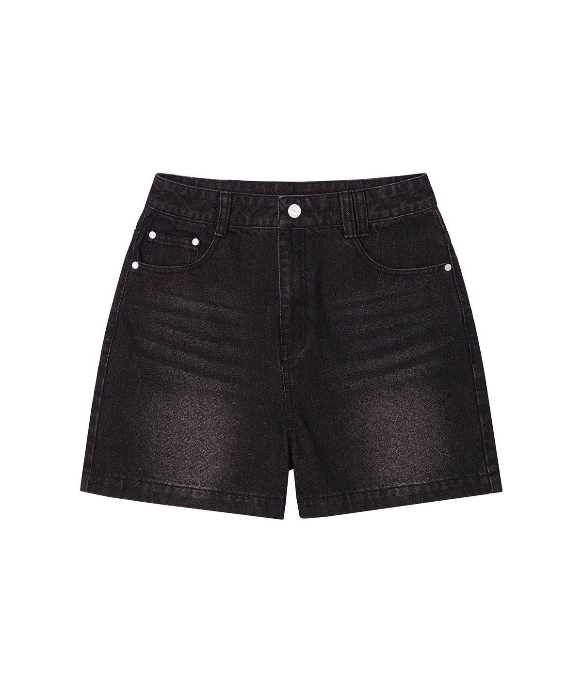 데케트 우먼(DECET WOMEN) Signature Denim Shorts DCWPT007BlackPink