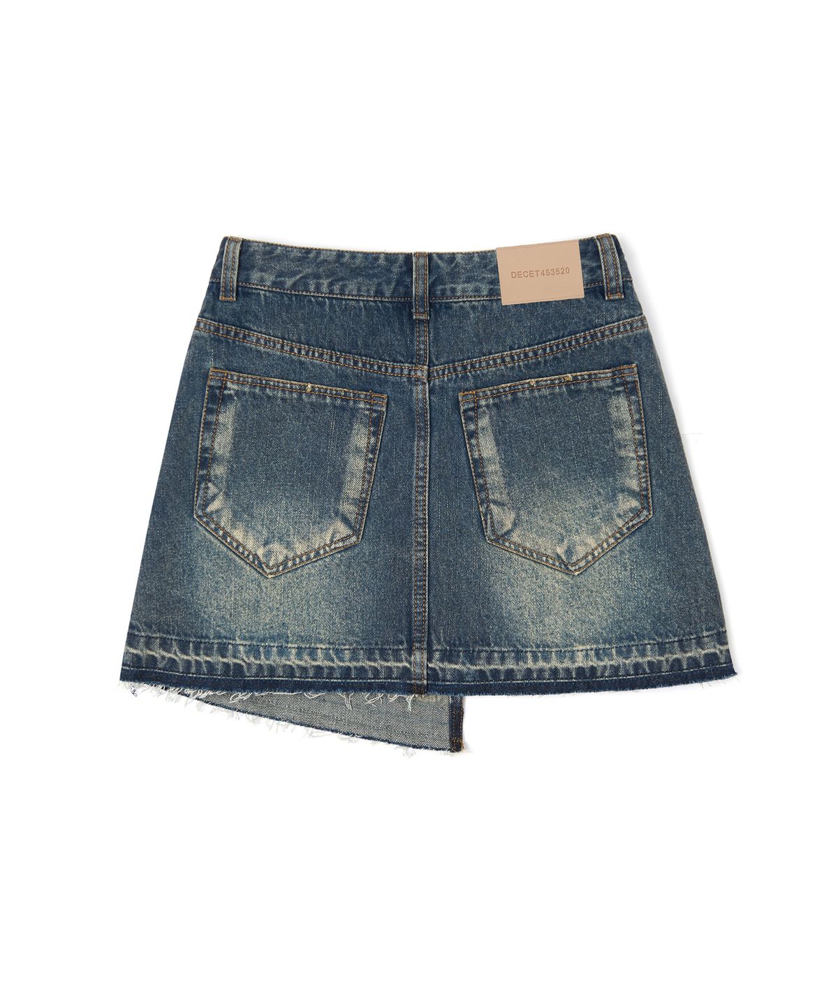 데케트 우먼(DECET WOMEN) Wrap Skirt DCSK005Blue