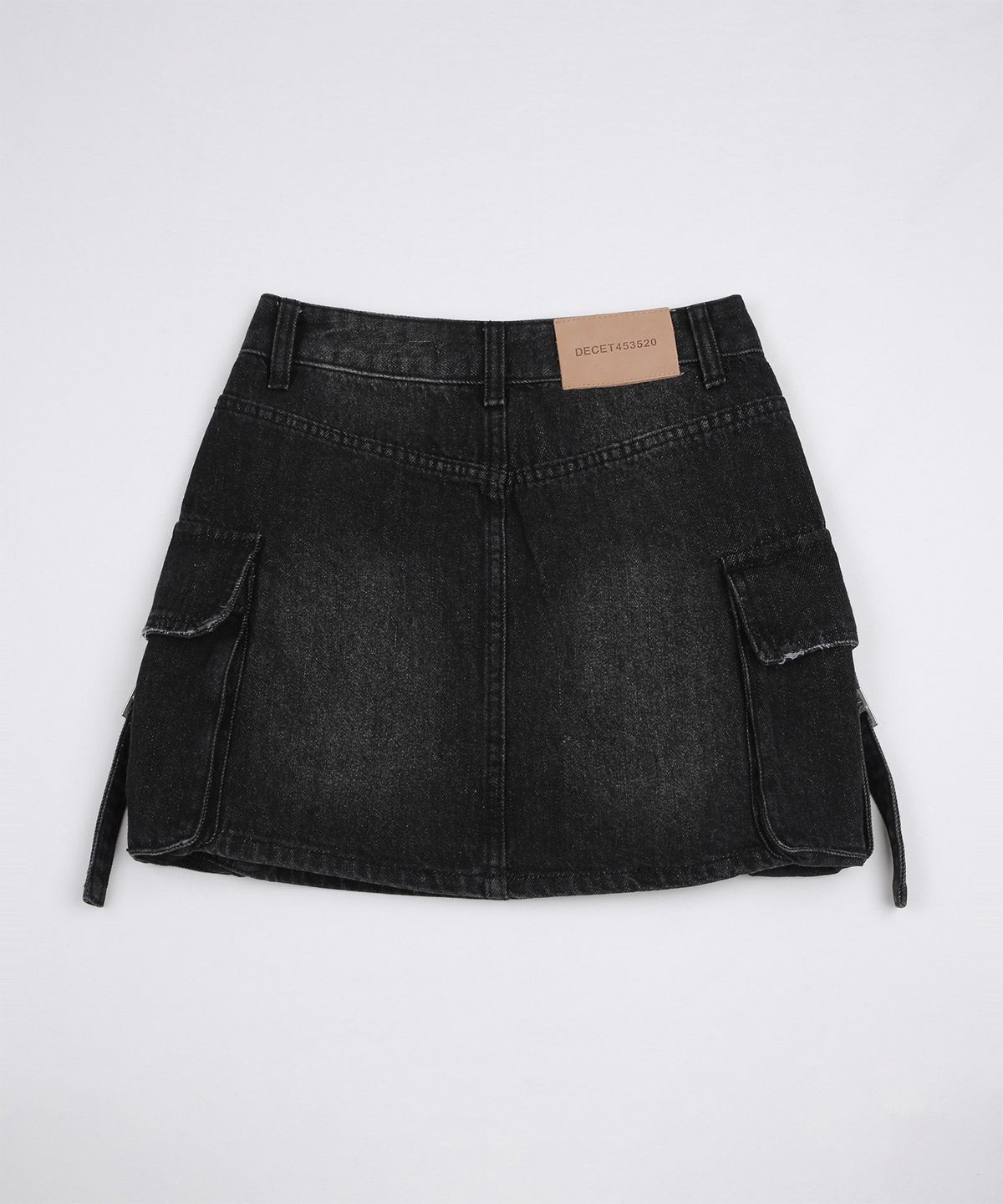 데케트 우먼(DECET WOMEN) Cargo Mini Skirt DCSK004BlackA