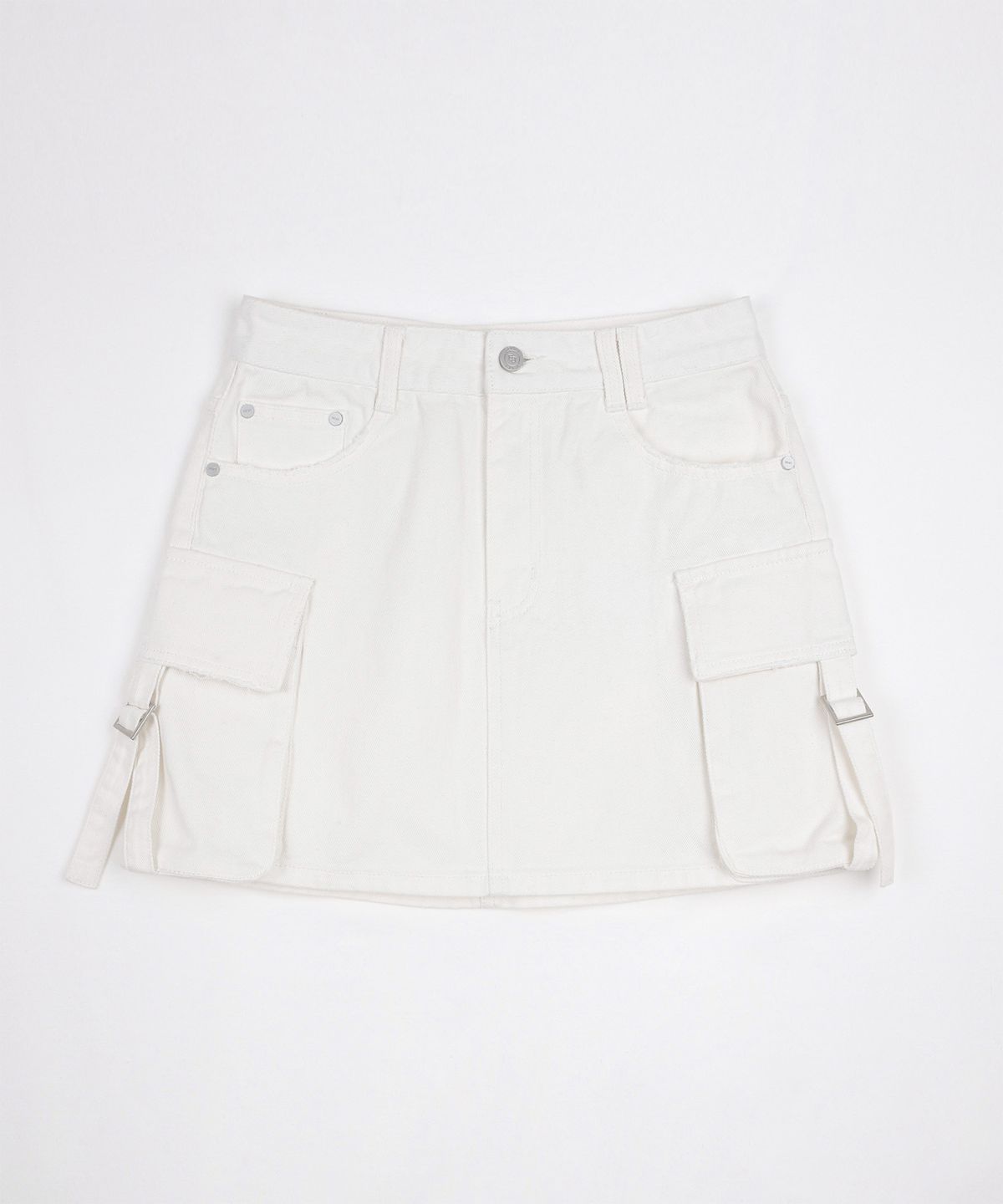 데케트 우먼(DECET WOMEN) Cargo Mini Skirt DCSK004Ivory