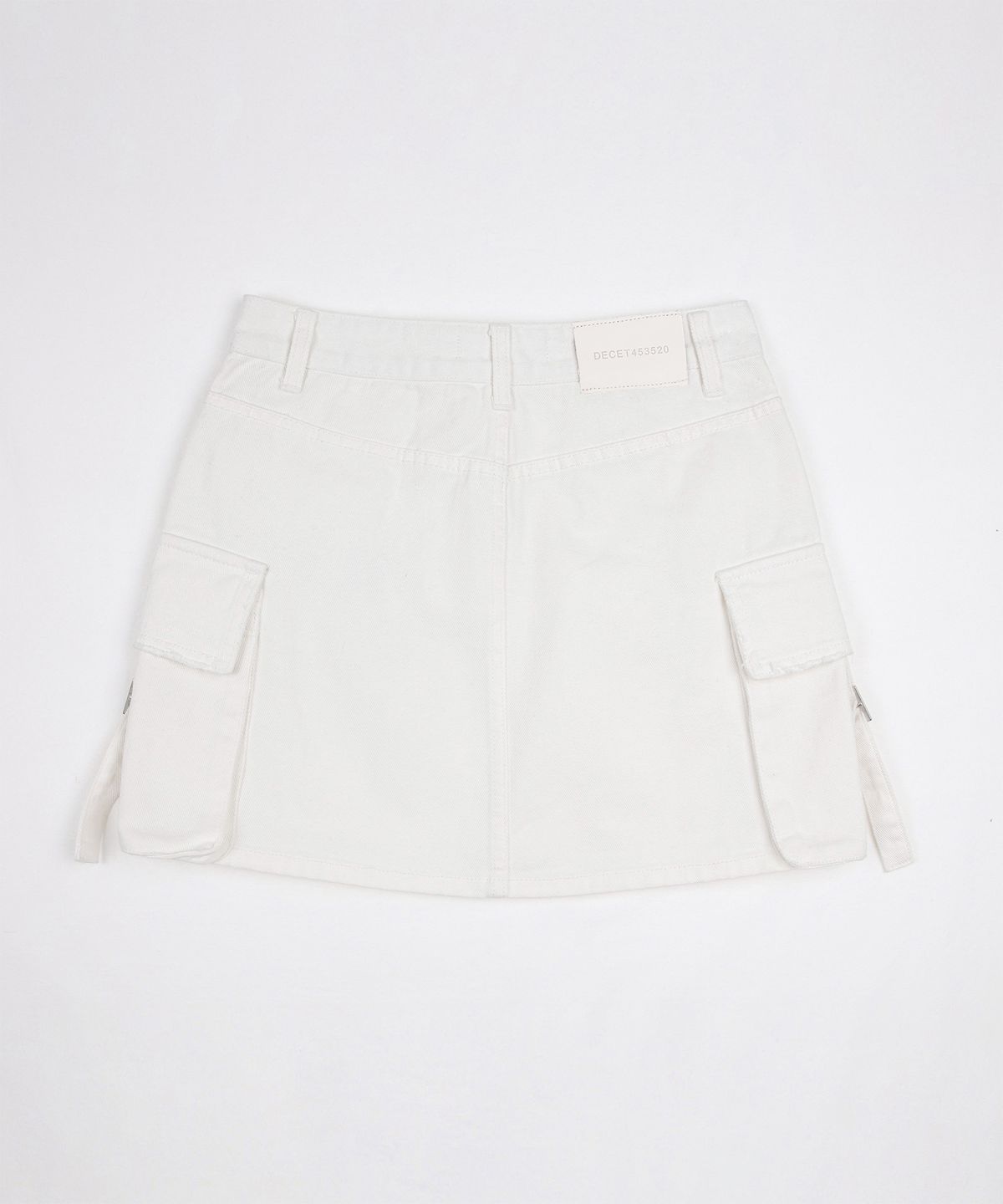 데케트 우먼(DECET WOMEN) Cargo Mini Skirt DCSK004Ivory