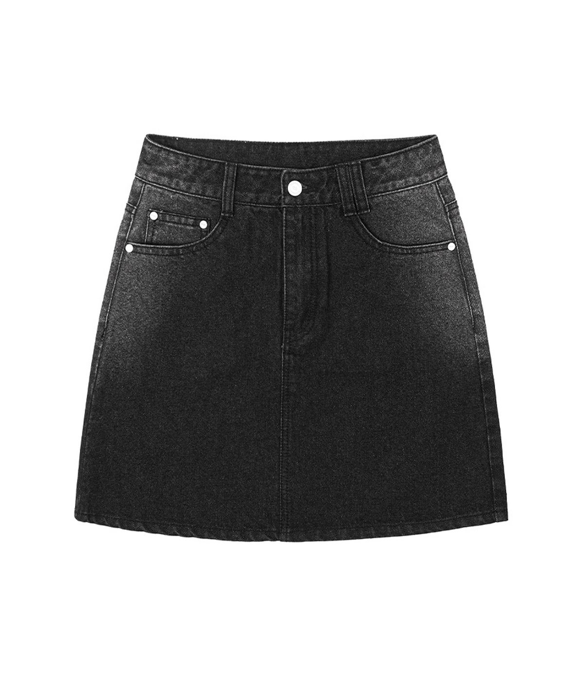 데케트 우먼(DECET WOMEN) Signature Mini Skirt DCSK001BlackA