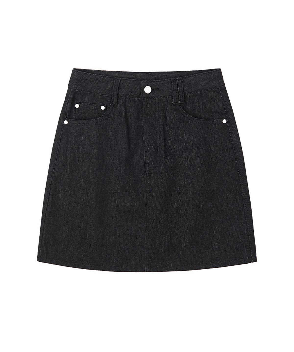 데케트 우먼(DECET WOMEN) Signature Mini Skirt DCSK001CPBlack