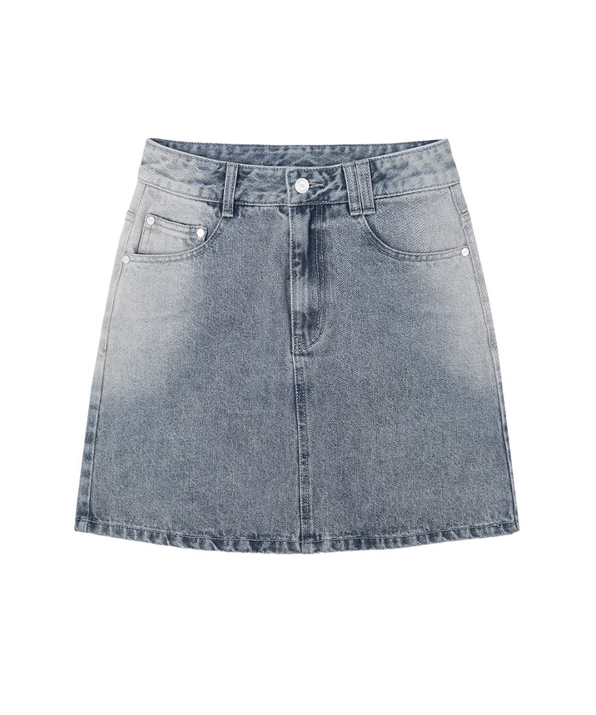 데케트 우먼(DECET WOMEN) Signature Mini Skirt DCSK001LBlueA
