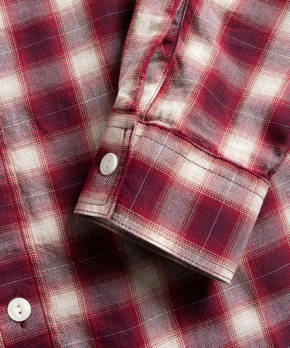 와일드 브릭스(WILD BRICKS) W23 OMBRE PLAID WORK SHIRT (red)