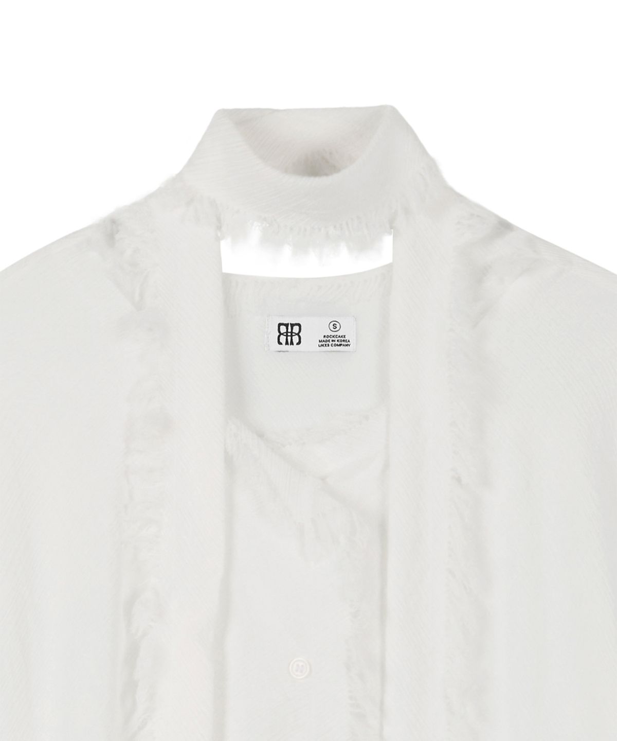 락케이크(ROCKCAKE) Flow Shade Blouse - White