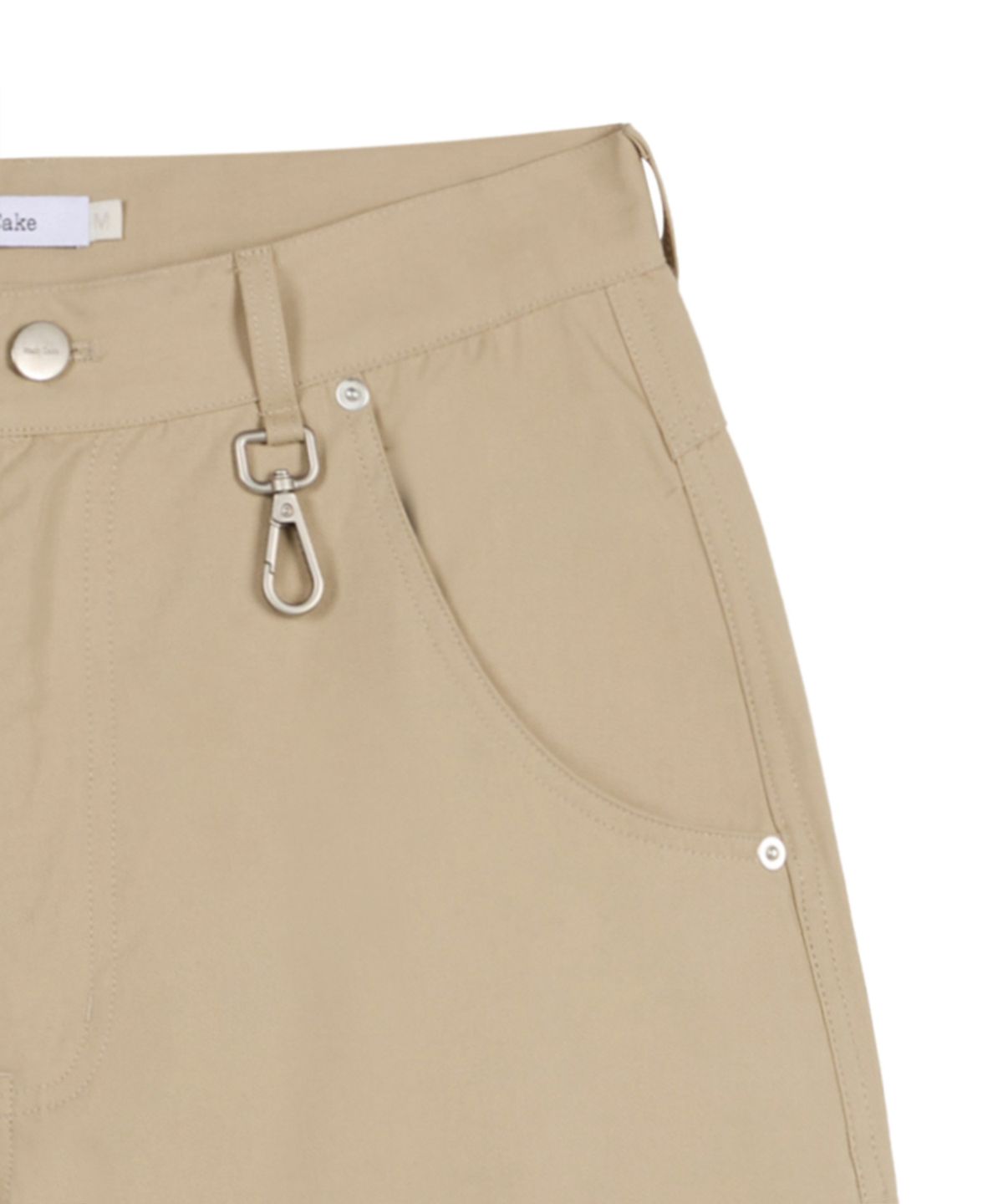 락케이크(ROCKCAKE) Front Pocket Pants - Beige