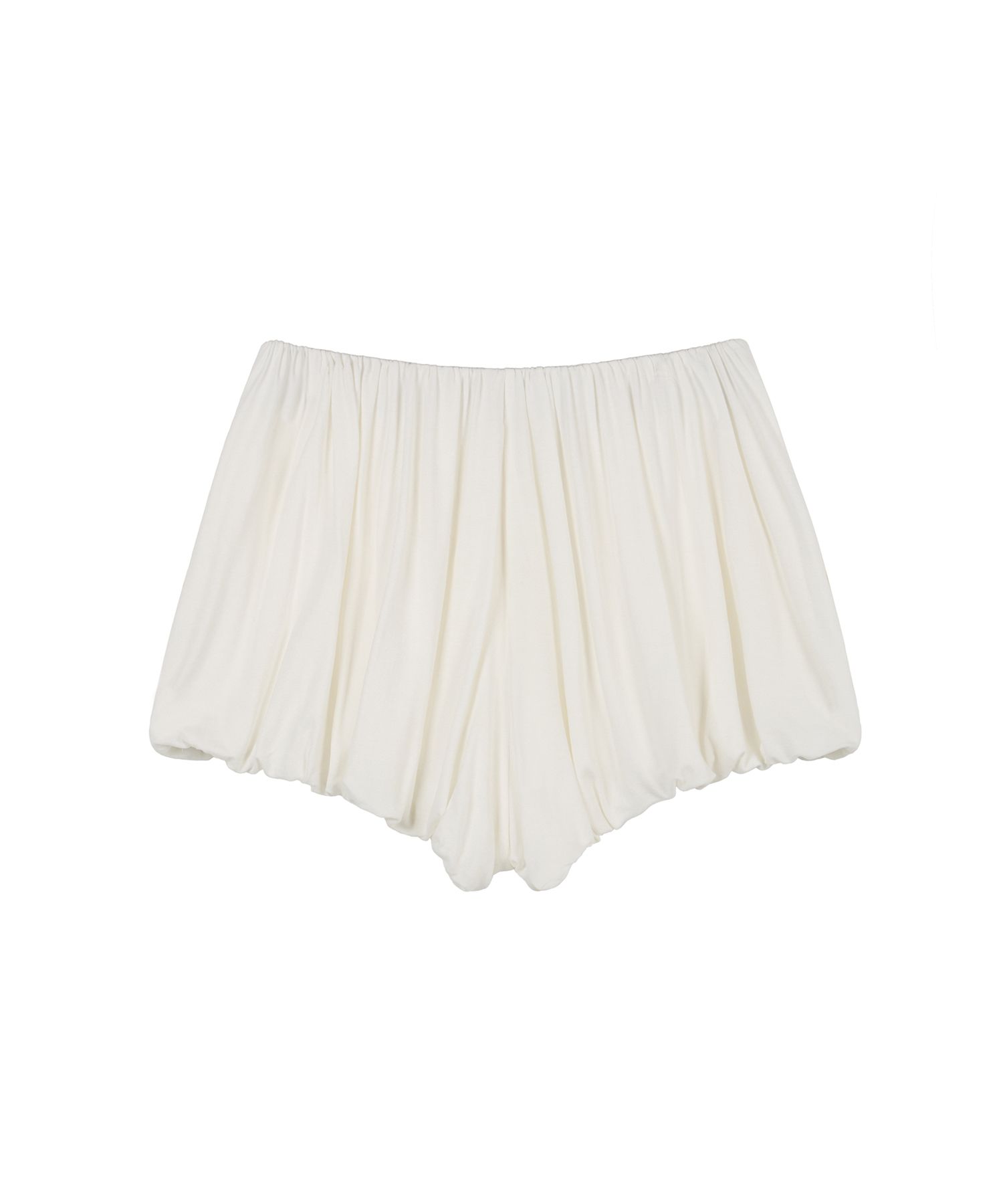 [ROCKCAKE] Puff Shirring Shorts /追跡付 MUSINSA公式 | ROCKCAKE Puff Shirring Shorts - Ivory