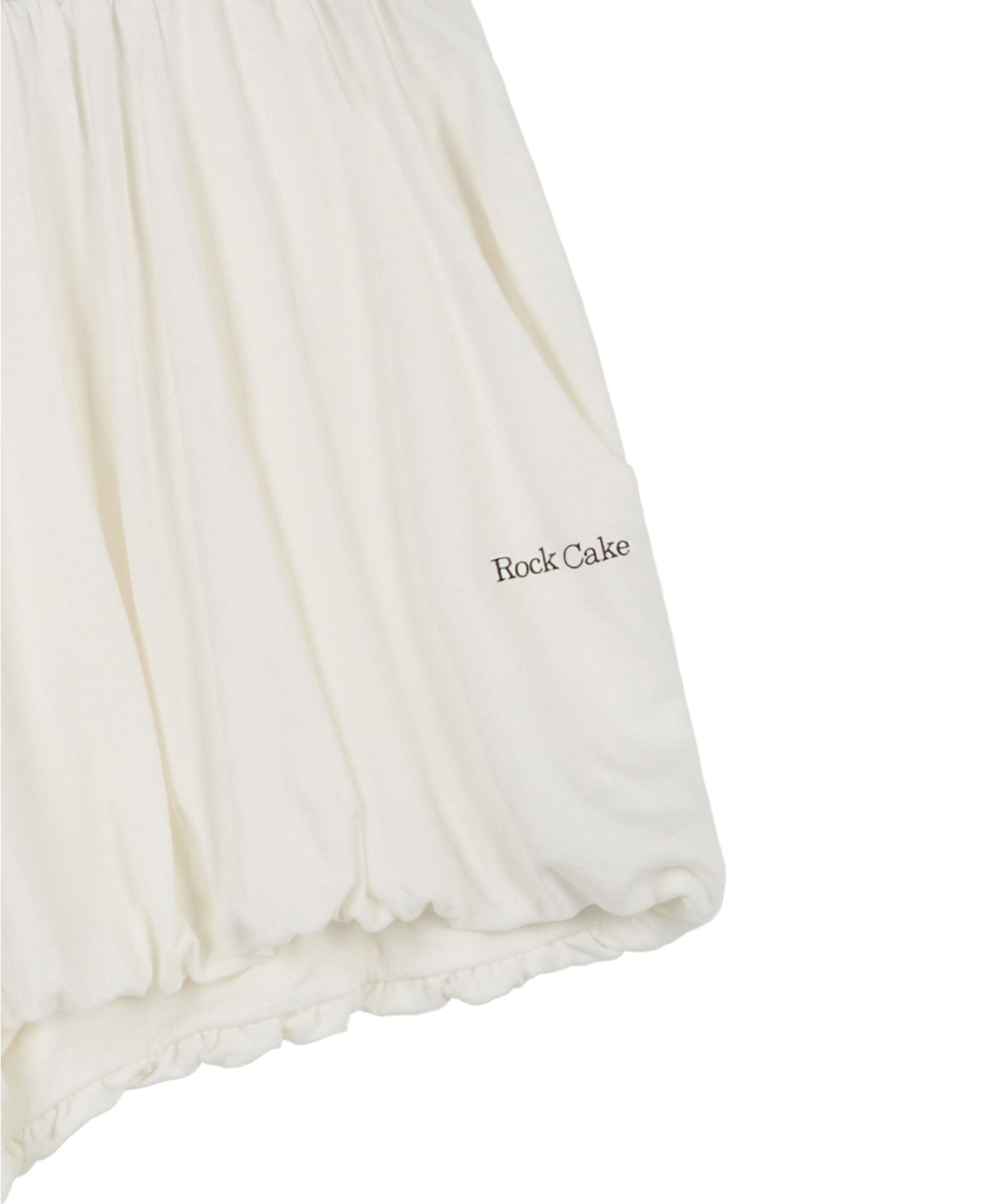 [ROCKCAKE] Puff Shirring Shorts /追跡付 MUSINSA公式 | ROCKCAKE Puff Shirring Shorts - Ivory