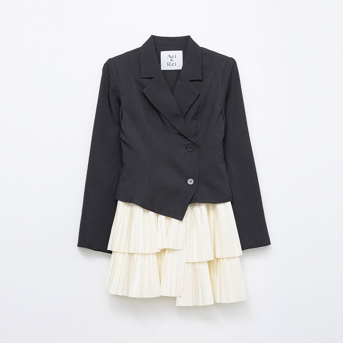 에이앤레이(AEIREI) AR_Suit jacket dress_BLACK