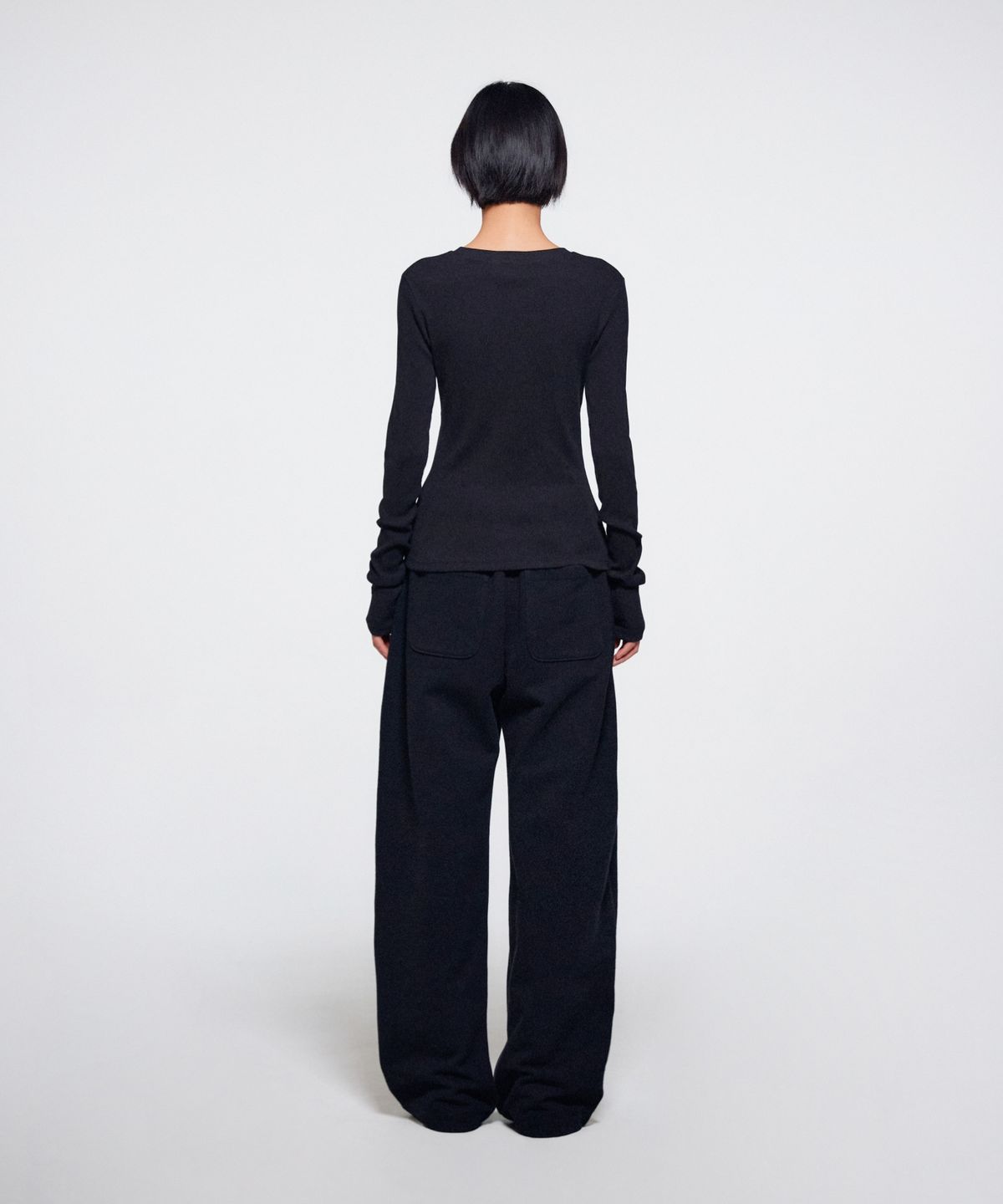 이알에이(ERA) UNISEX ERA HEAVY SWEATPANTS - BLACK