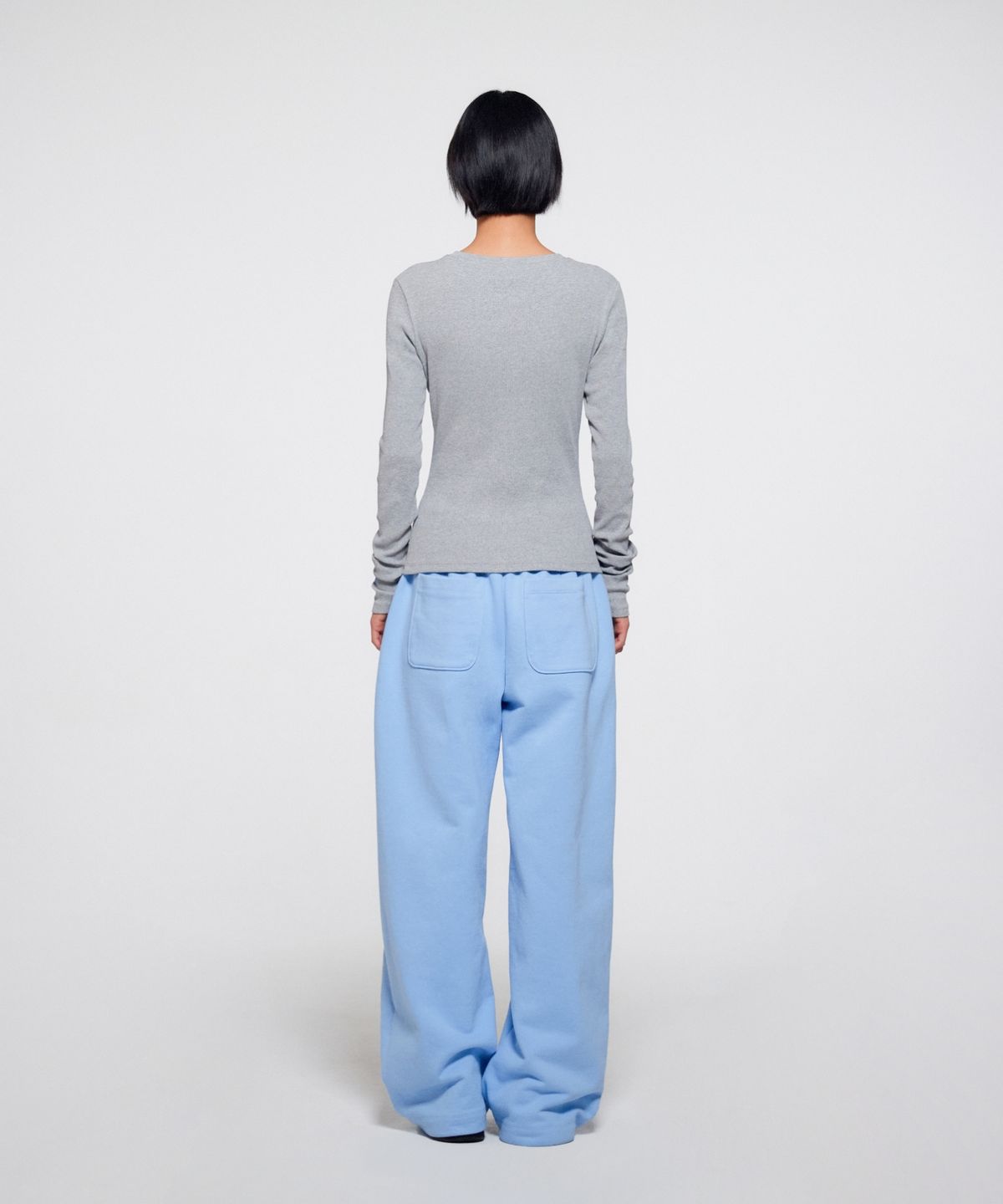 이알에이(ERA) UNISEX ERA HEAVY SWEATPANTS - ICE BLUE