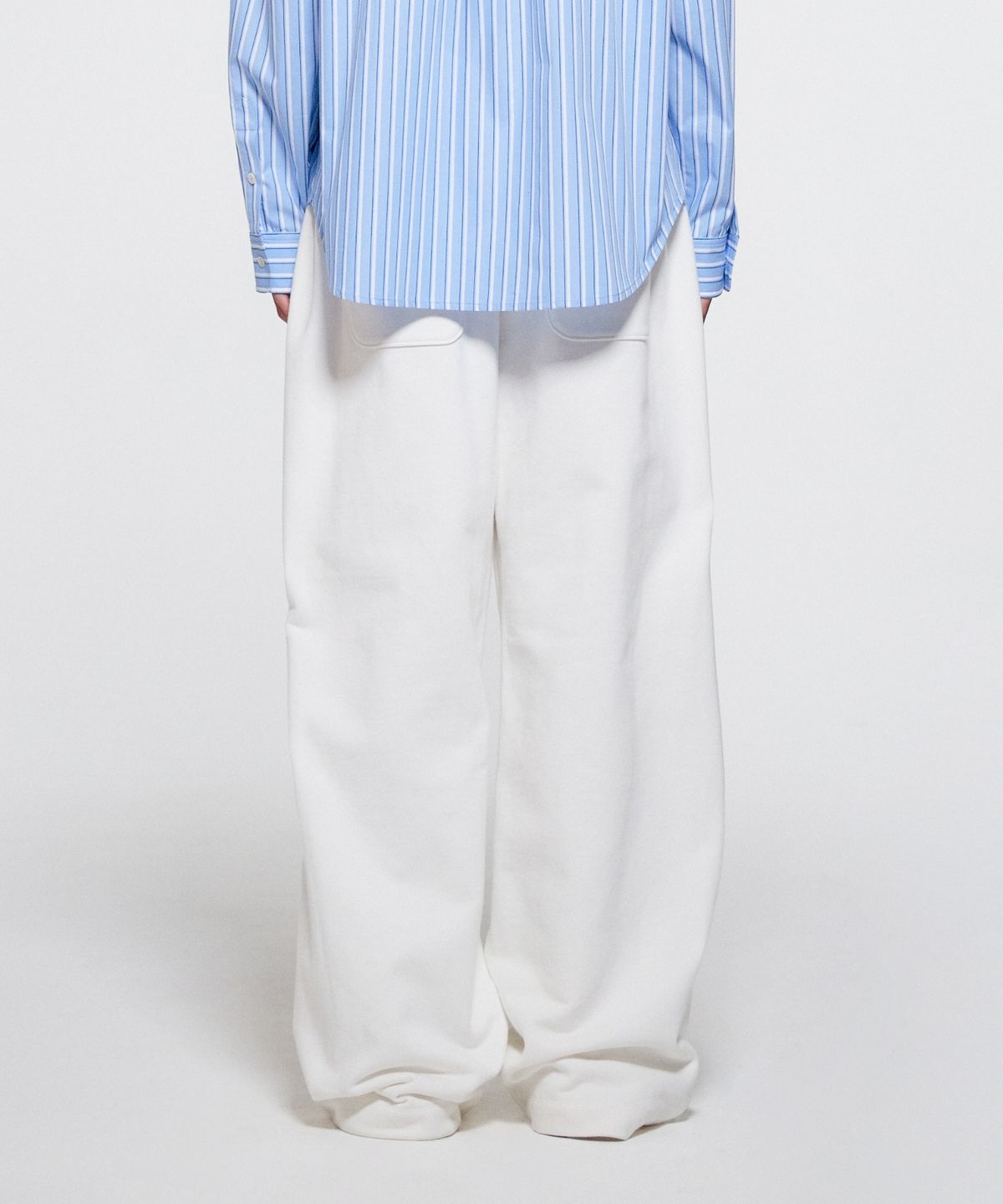 이알에이(ERA) UNISEX ERA HEAVY SWEATPANTS - WHITE