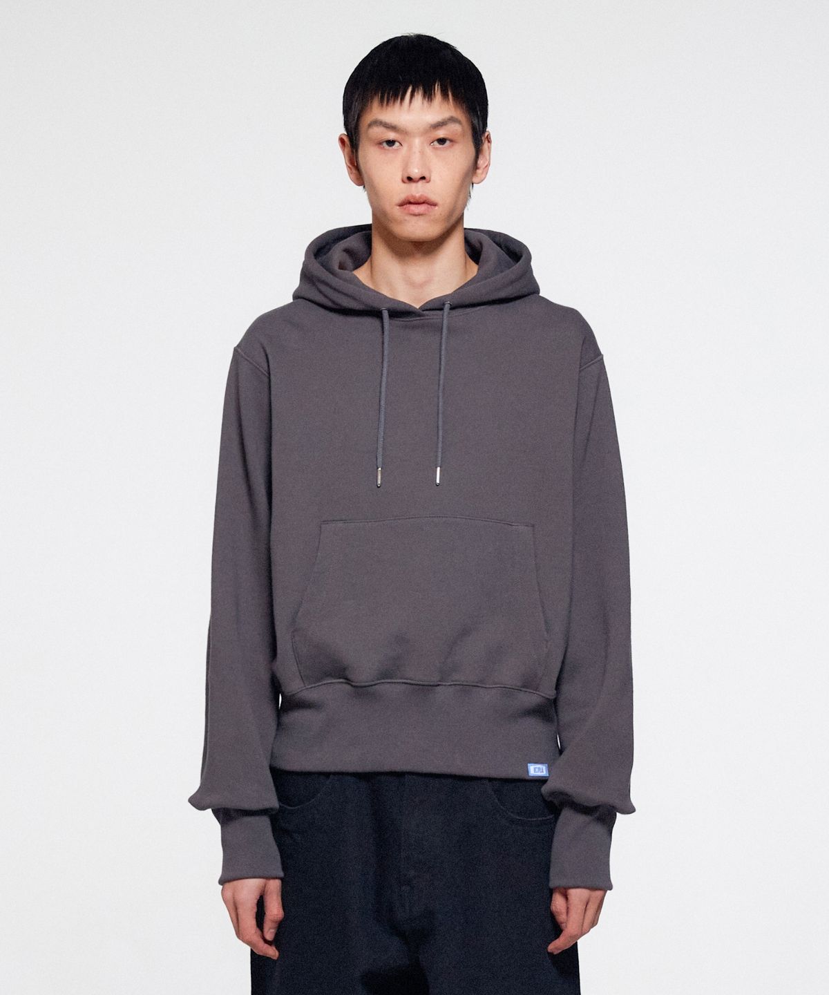 이알에이(ERA) UNISEX ERA HEAVY HOODIE - STONE GRAY