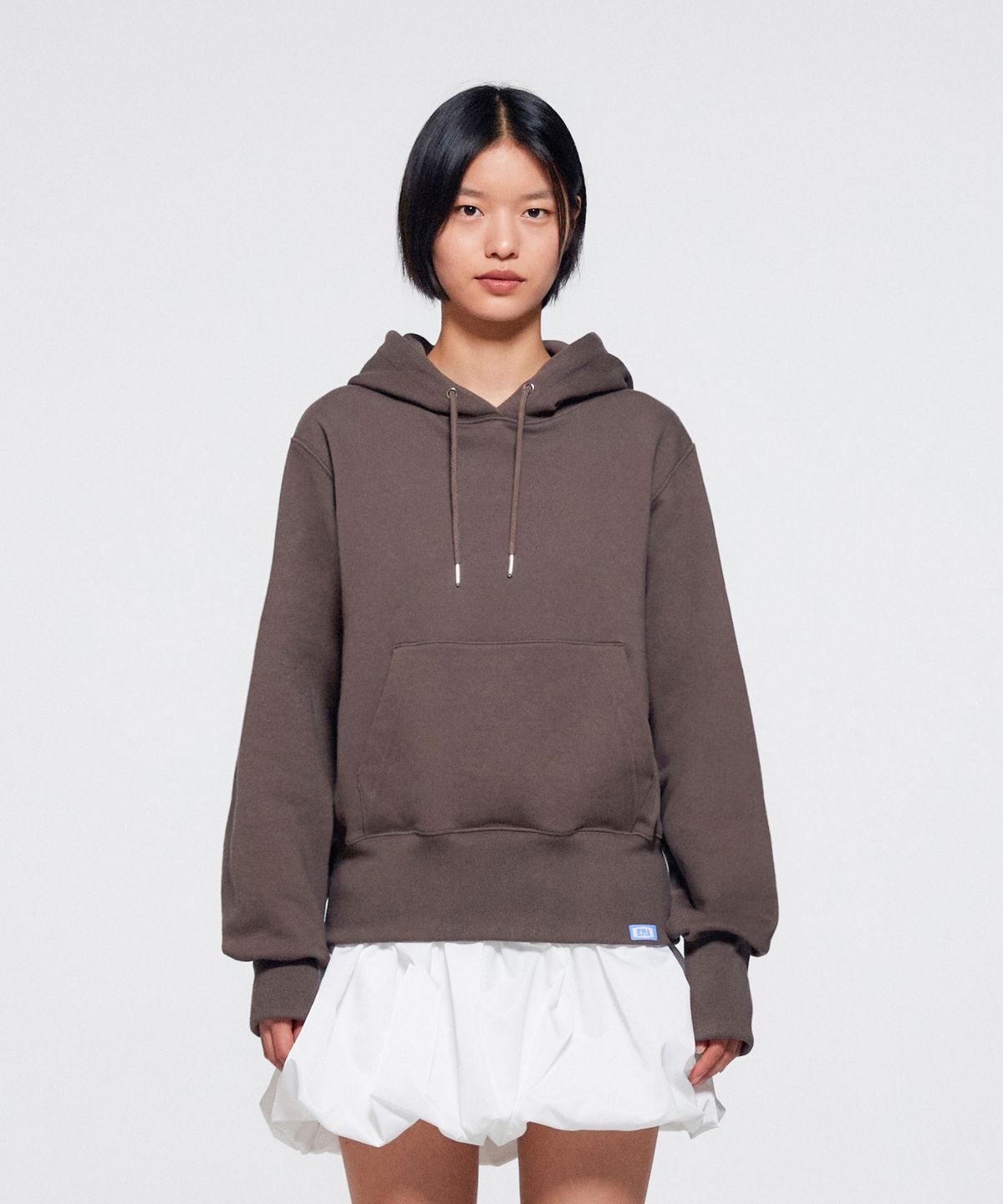 이알에이(ERA) UNISEX ERA HEAVY HOODIE - BROWN
