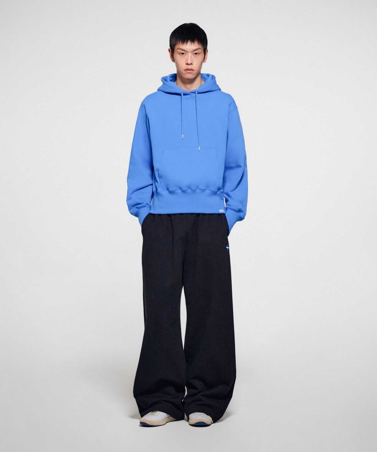 이알에이(ERA) UNISEX ERA HEAVY HOODIE - BLUE