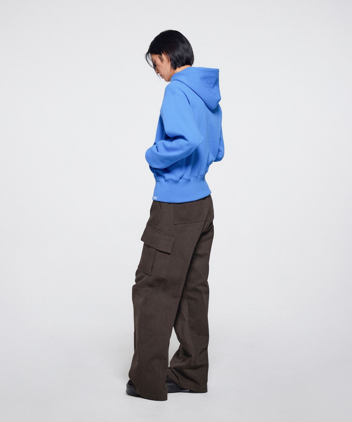 이알에이(ERA) UNISEX ERA HEAVY HOODIE - BLUE