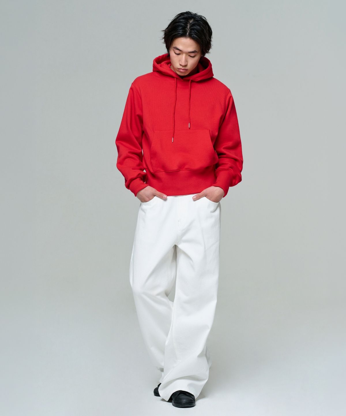 이알에이(ERA) MEN ERA WIDE FIT DENIM PANTS - WHITE