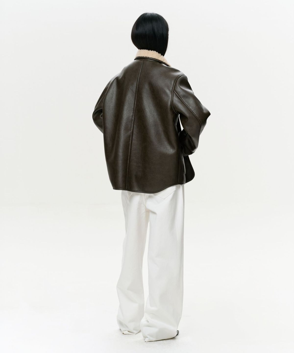 이알에이(ERA) WOMEN ERA WIDE FIT DENIM PANTS - WHITE
