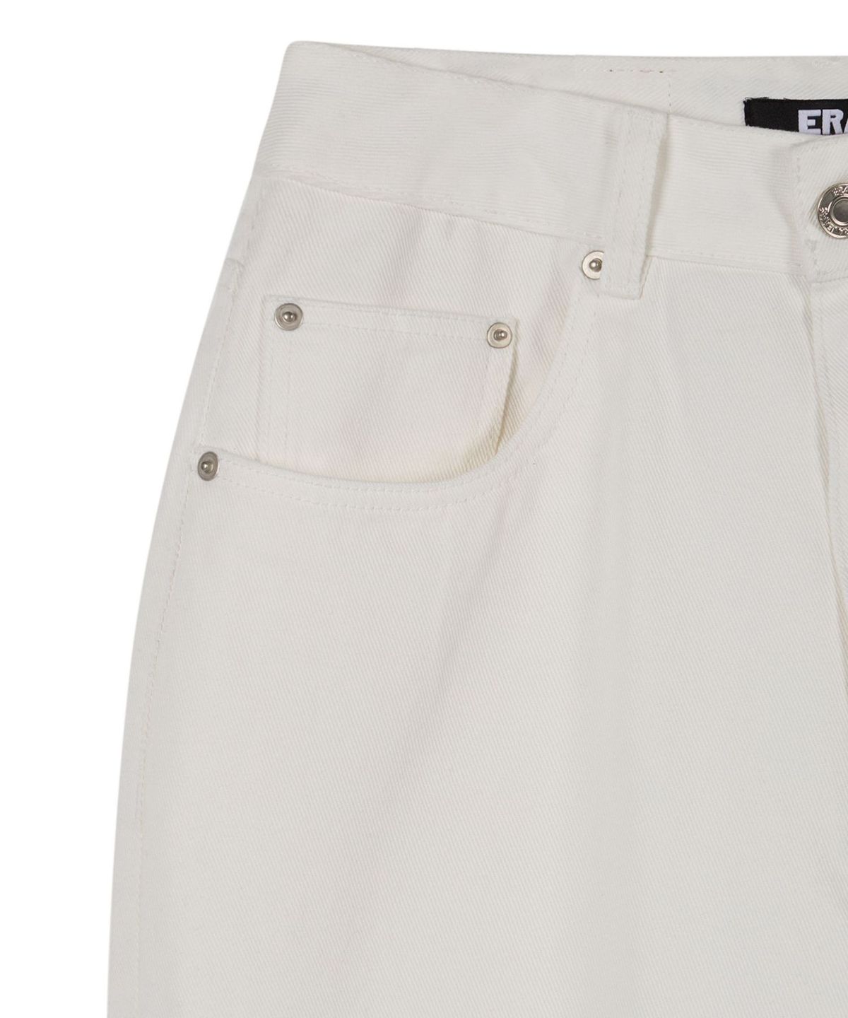 이알에이(ERA) WOMEN ERA WIDE FIT DENIM PANTS - WHITE