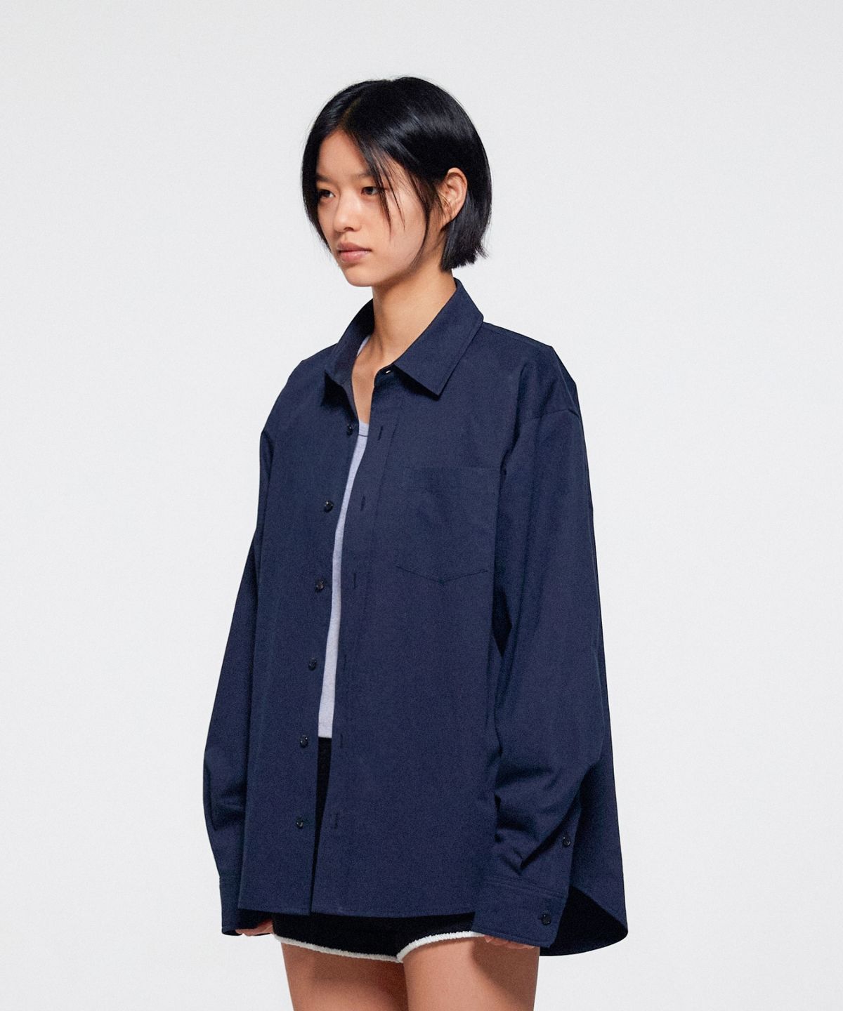 이알에이(ERA) UNISEX ERA CLASSIC SHIRTS - DEEP NAVY