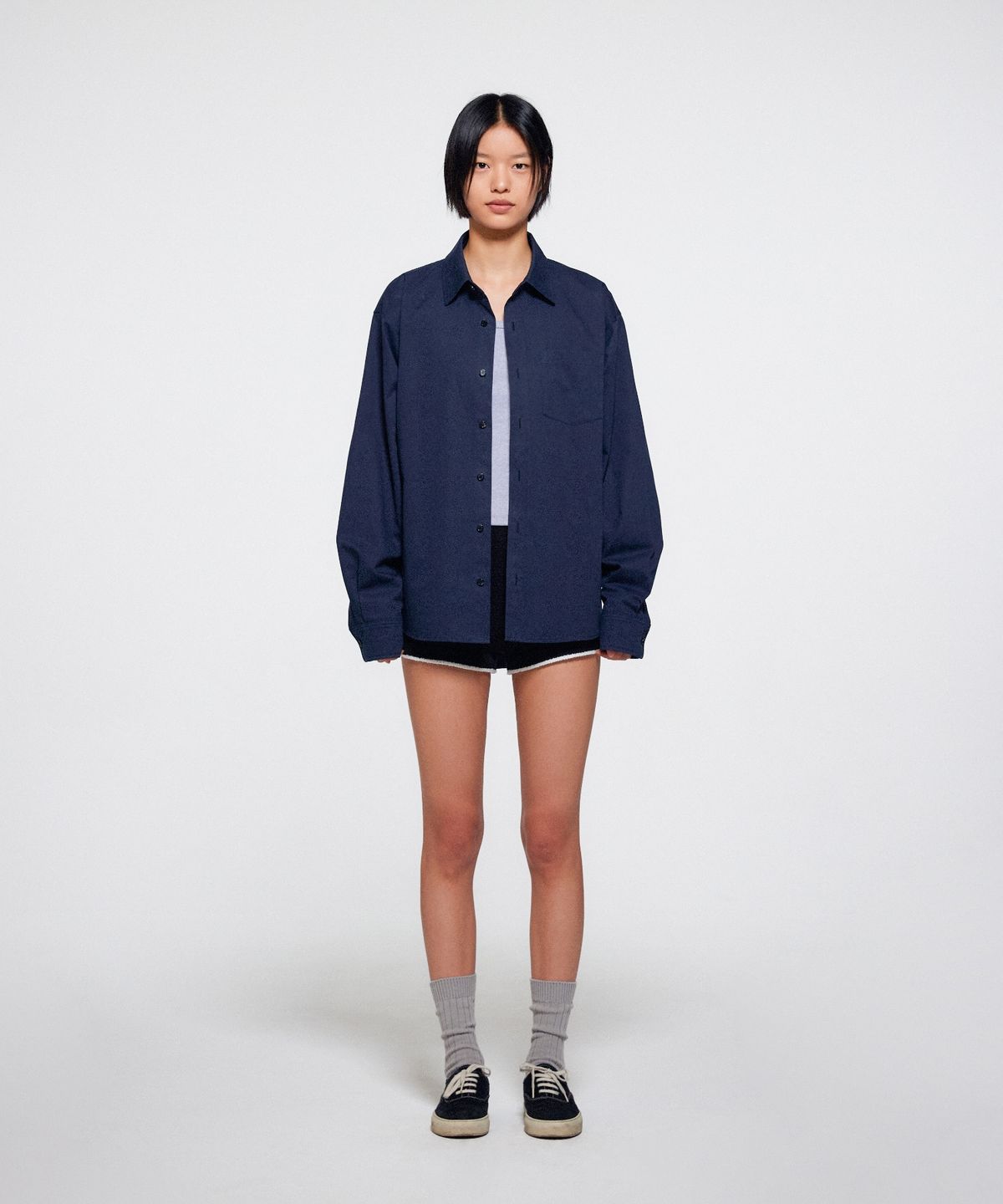 이알에이(ERA) UNISEX ERA CLASSIC SHIRTS - DEEP NAVY