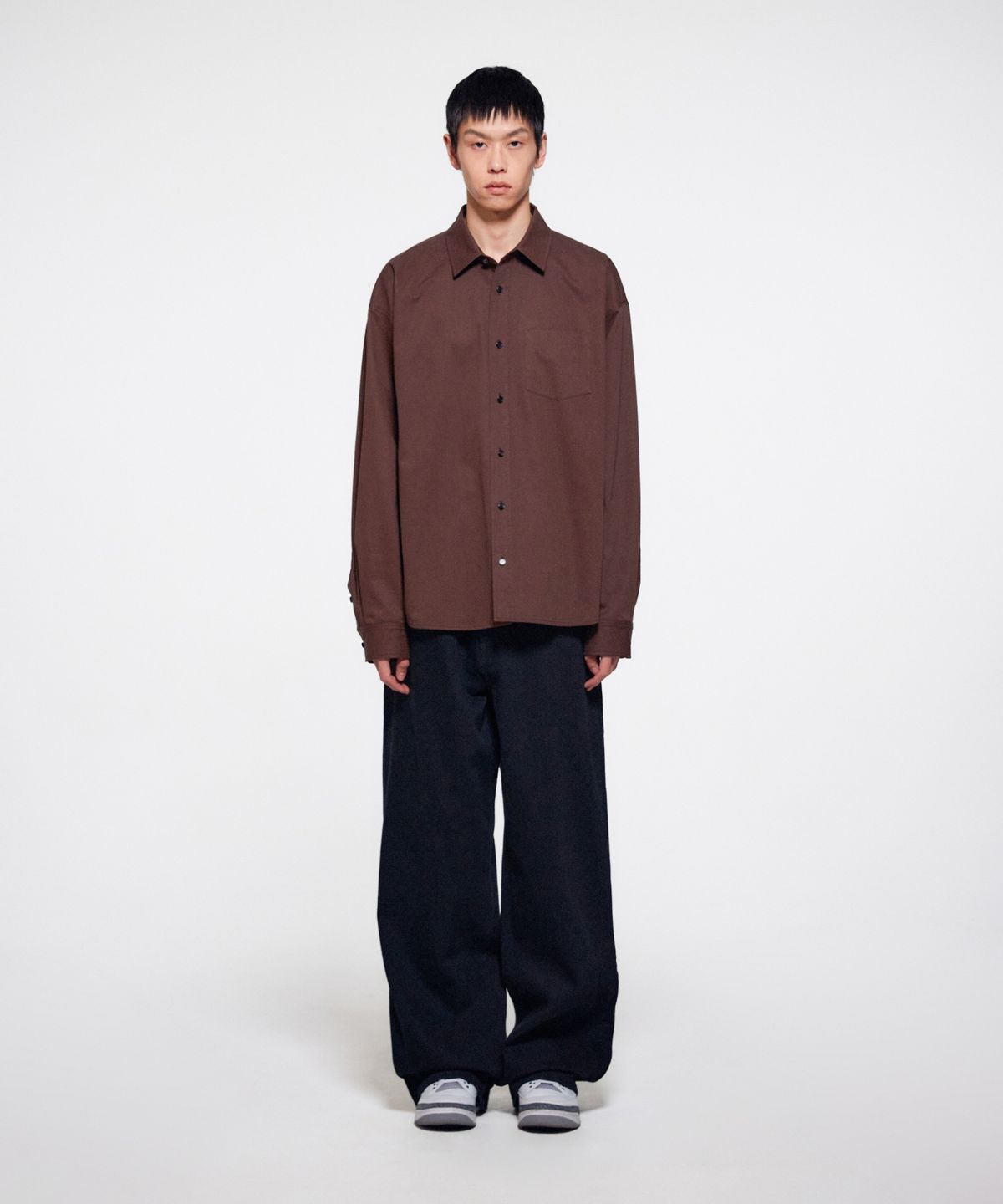 이알에이(ERA) UNISEX ERA CLASSIC SHIRTS - BROWN