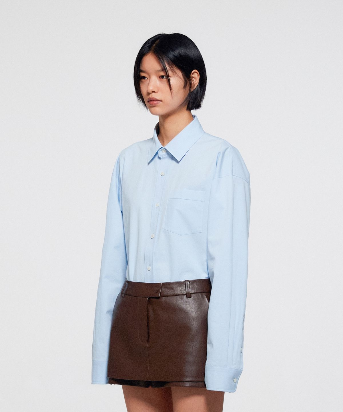 이알에이(ERA) UNISEX ERA CLASSIC SHIRTS - BLUE