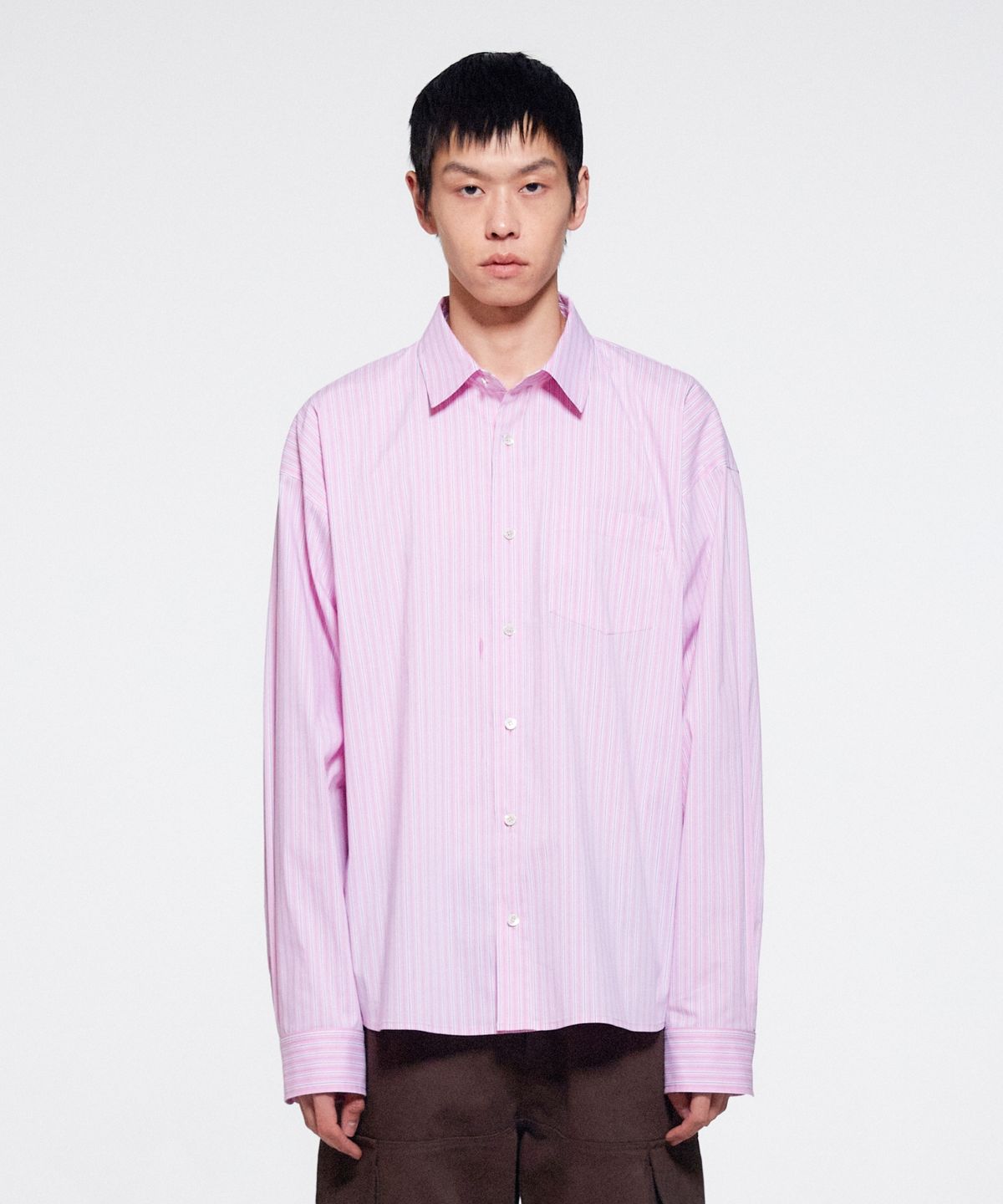 이알에이(ERA) UNISEX ERA CLASSIC SHIRTS - PINK STRIPE