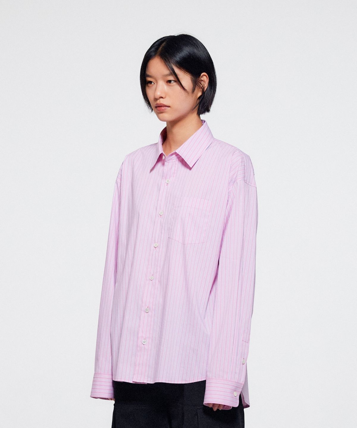 이알에이(ERA) UNISEX ERA CLASSIC SHIRTS - PINK STRIPE