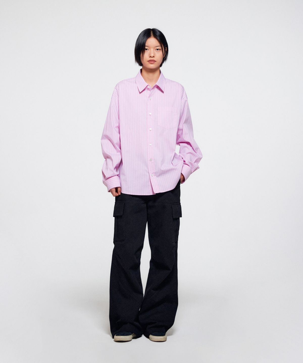 이알에이(ERA) UNISEX ERA CLASSIC SHIRTS - PINK STRIPE