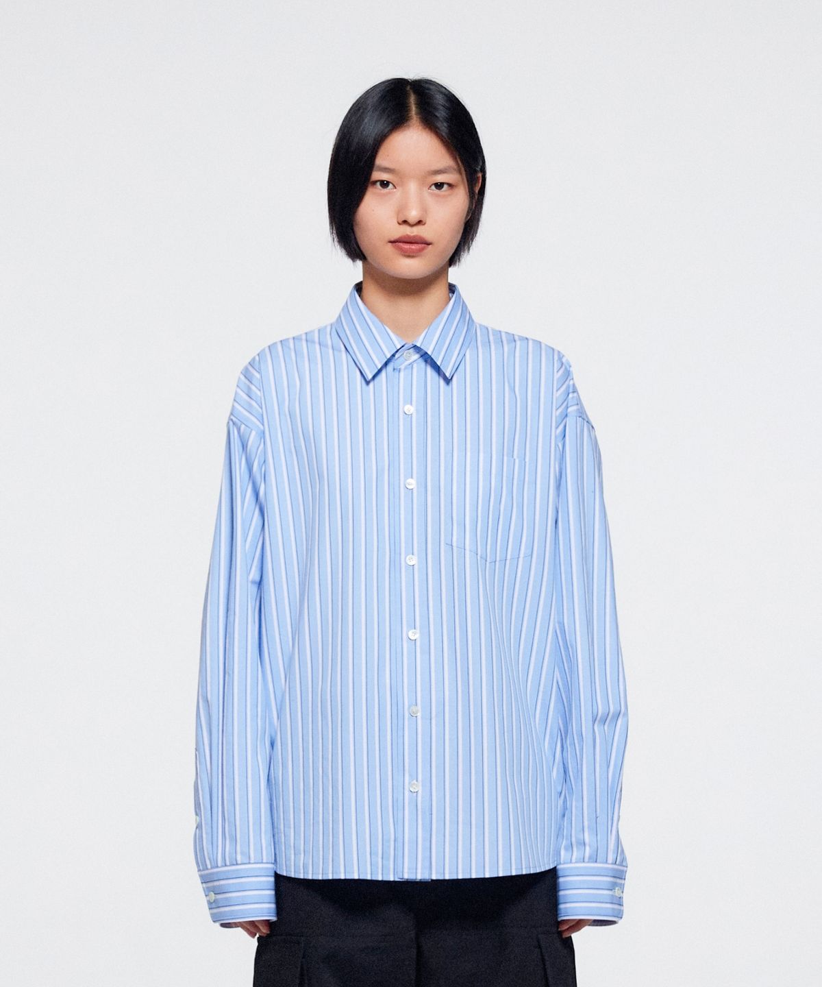 이알에이(ERA) UNISEX ERA CLASSIC SHIRTS - BLUE STRIPE
