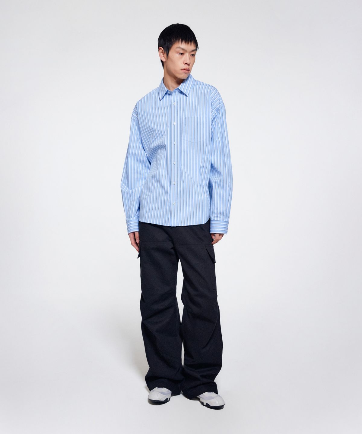 이알에이(ERA) UNISEX ERA CLASSIC SHIRTS - BLUE STRIPE
