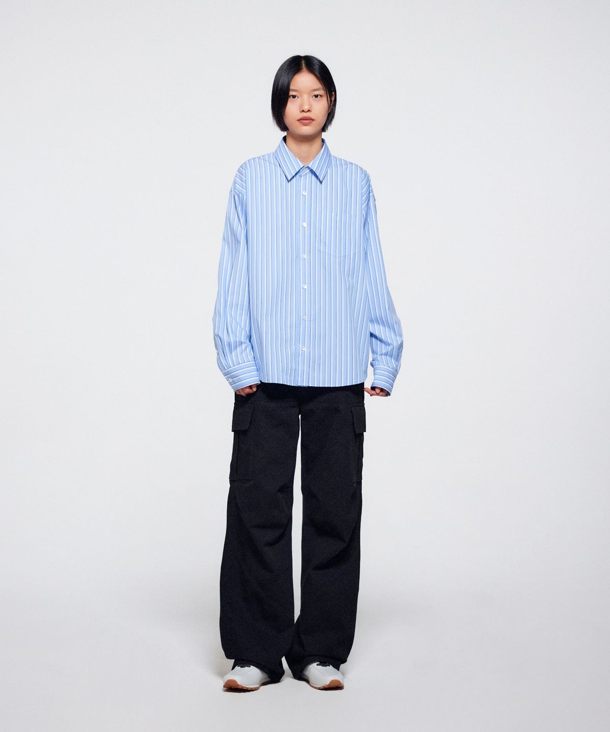 이알에이(ERA) UNISEX ERA CLASSIC SHIRTS - BLUE STRIPE