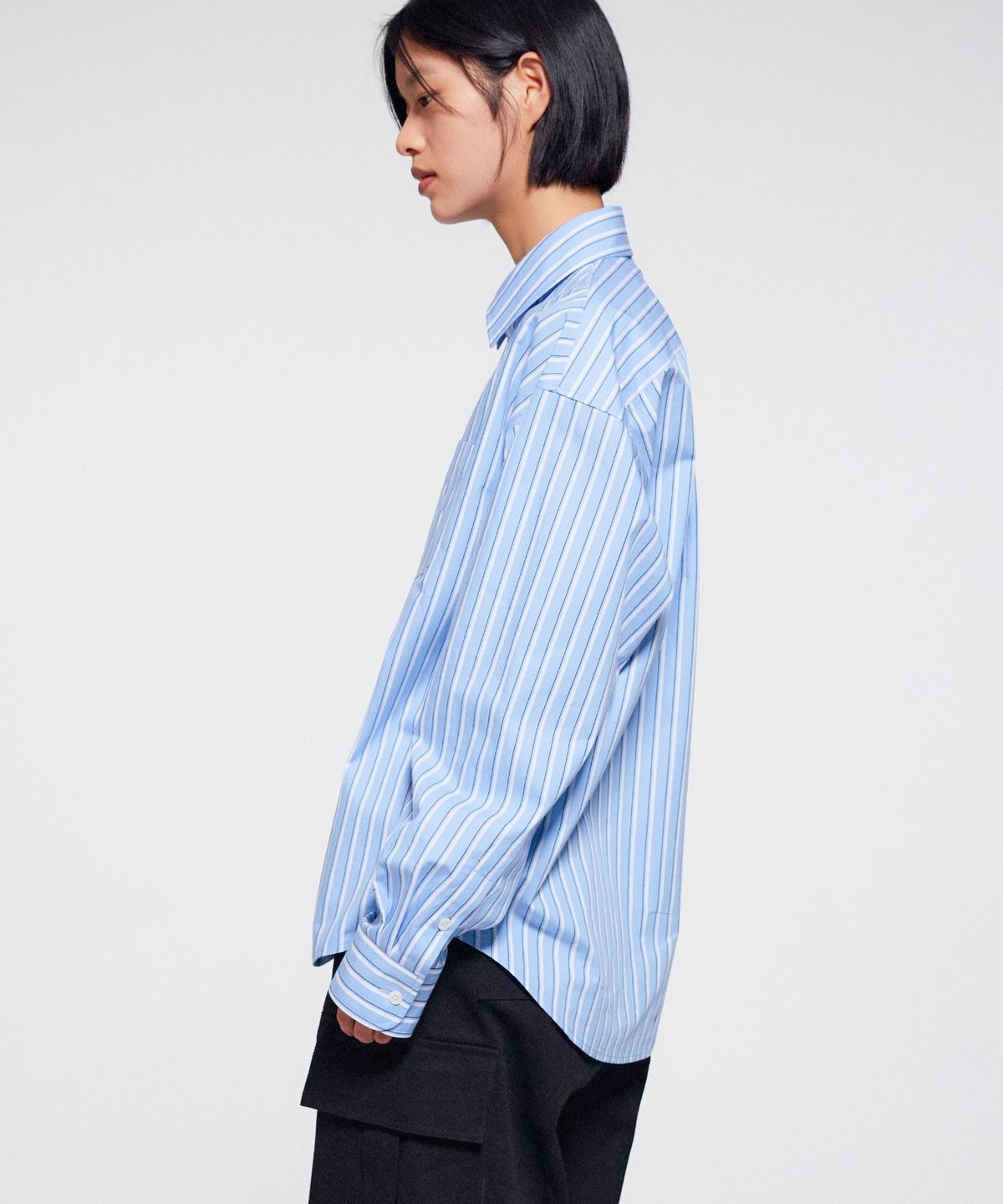이알에이(ERA) UNISEX ERA CLASSIC SHIRTS - BLUE STRIPE
