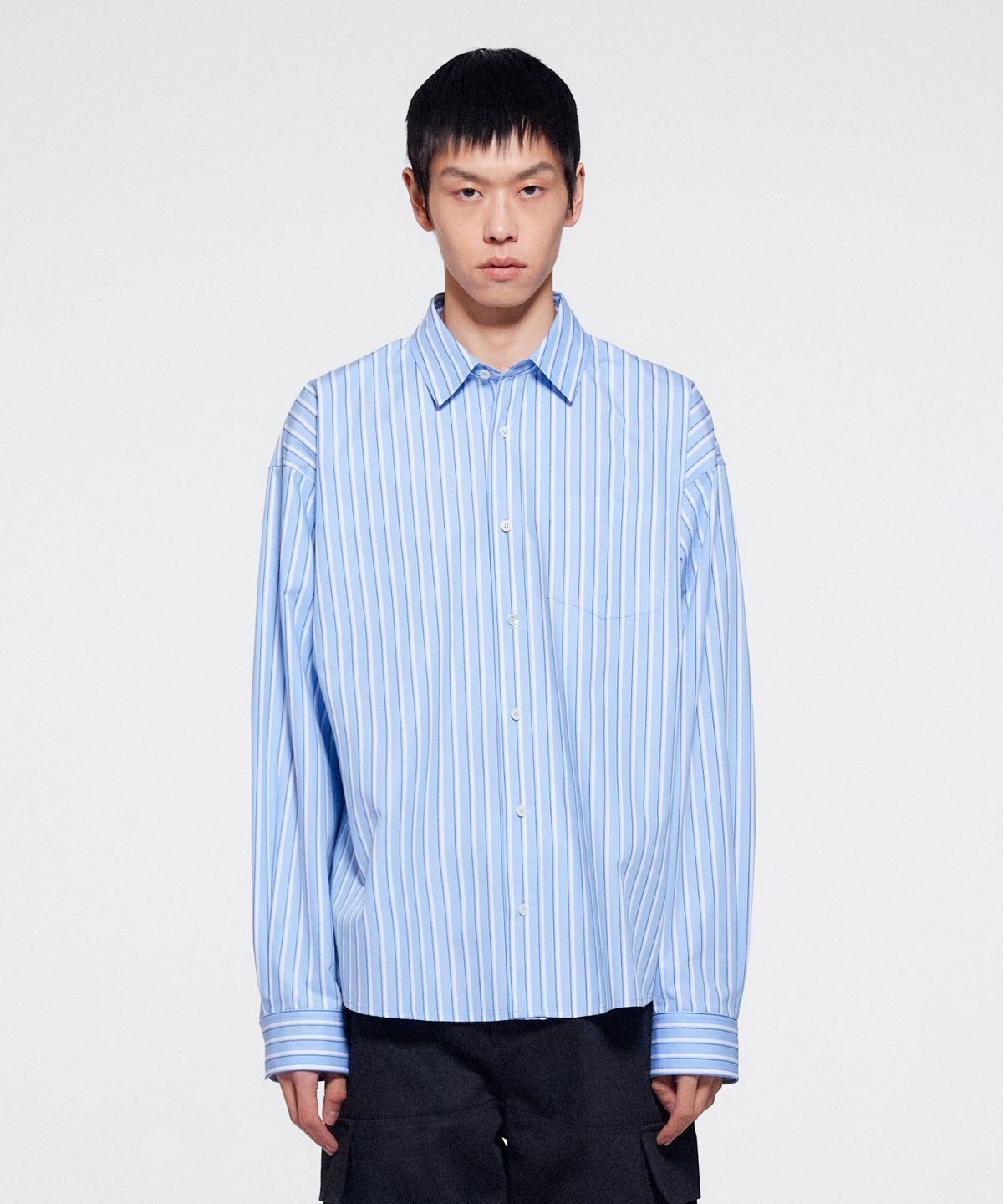 이알에이(ERA) UNISEX ERA CLASSIC SHIRTS - BLUE STRIPE