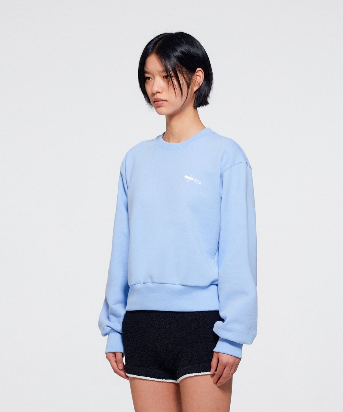이알에이(ERA) UNISEX ERA HEAVY SWEATSHIRTS - ICE BLUE