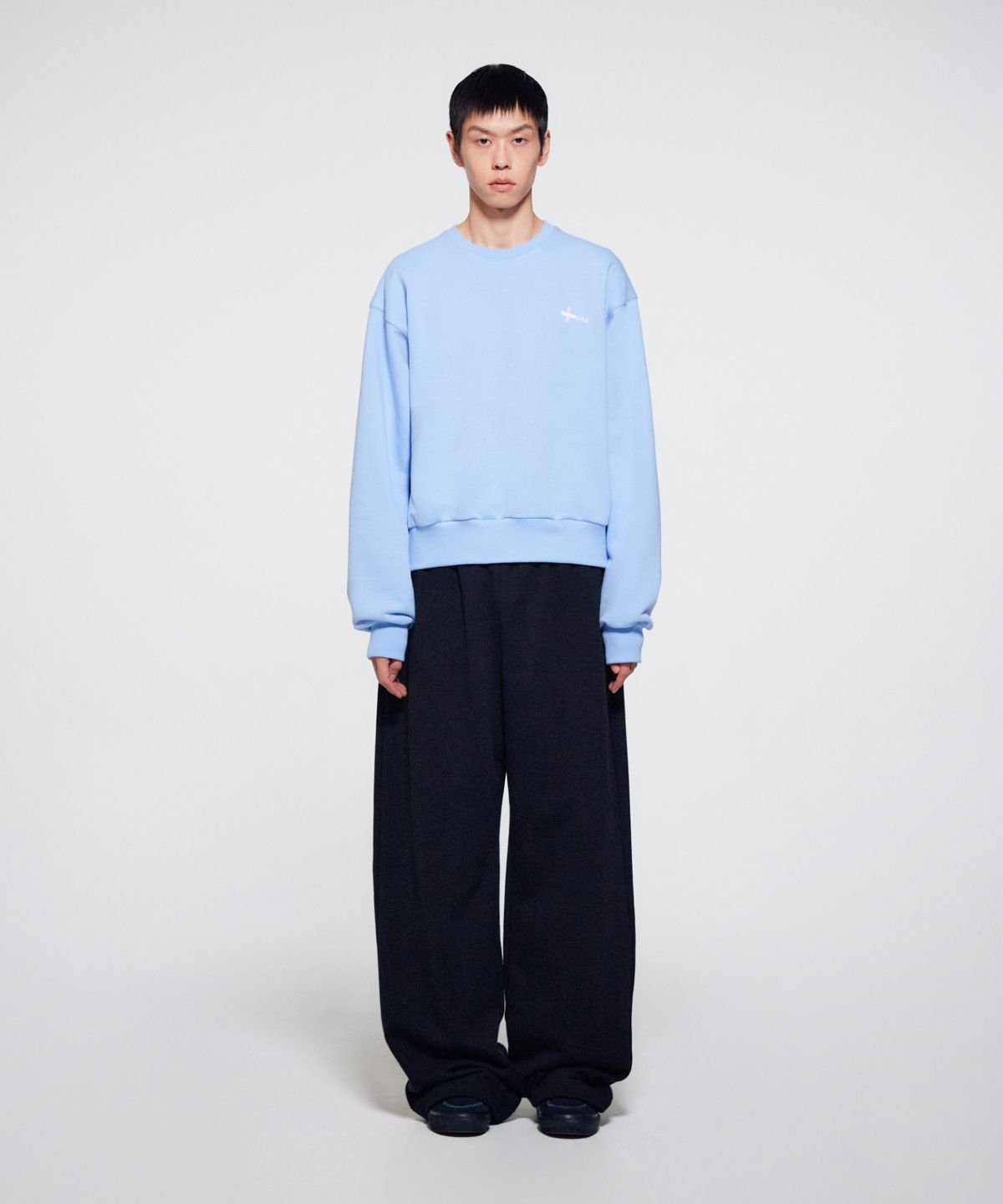 이알에이(ERA) UNISEX ERA HEAVY SWEATSHIRTS - ICE BLUE