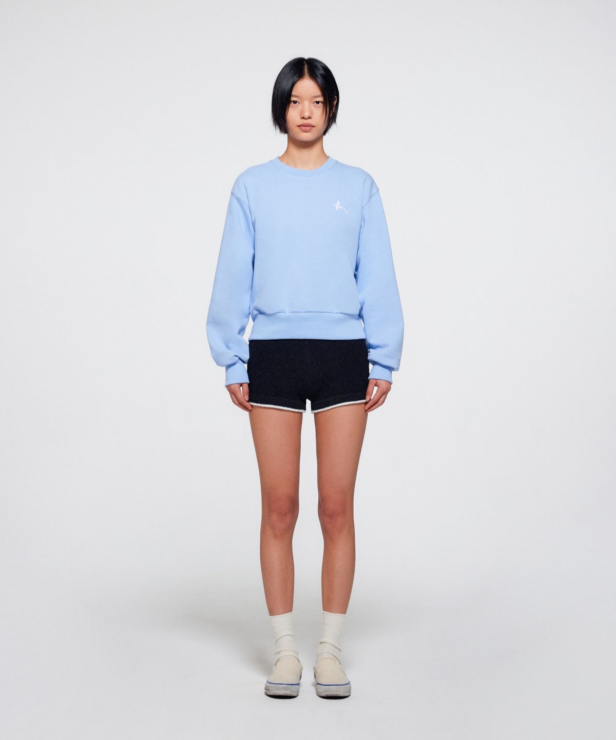 이알에이(ERA) UNISEX ERA HEAVY SWEATSHIRTS - ICE BLUE