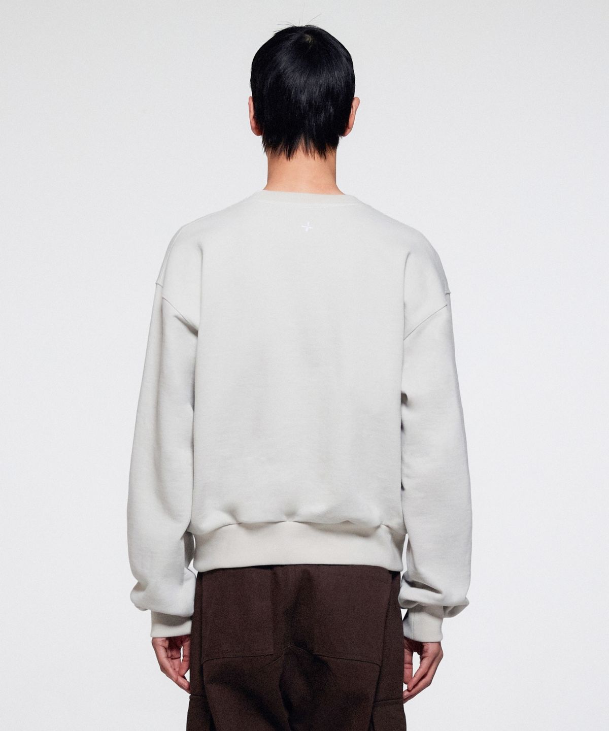 이알에이(ERA) UNISEX ERA HEAVY SWEATSHIRTS - LIGHT GRAY