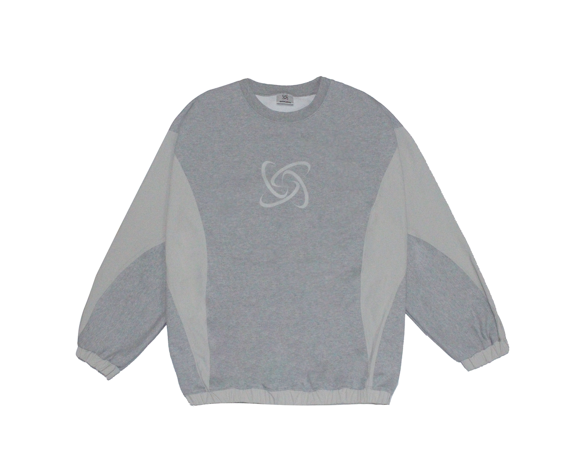 소겐(SOGEN) LOGO NYLON COLORED CREWNECK MTM (gray)